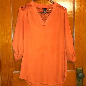 Burnt Orange Womens Blouse